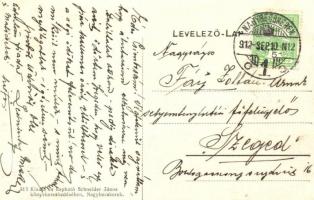 Nagybecskerek, Zrenjanin; Árpád és Hunyadi fő utca, Kelemen, Schneider Lajos, Kugler Lipót és fia és...