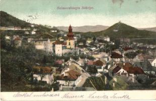 Selmecbánya, Banska Stiavnica; látkép, Grohmann és Kuchta kiadása / general view (EK)