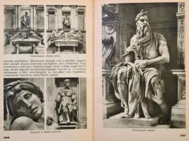 Pesti Hírlap könyvtára. A szépművészetek könyve. Bp., 1940, Pesti Hírlap Rt. Díszes gerincű vászonkö...