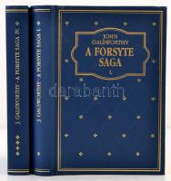 Galsworthy, John: A Forsyte saga. 1., 4. köt. Bp., 1970, Magyar Könyvklub. Kartonált papírkötésben, jó állapotban.