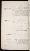 A Pesti Izr. Hitközség alkalmazottainak szolgálati és fegyelmi szabályzata. Bp., 1930, Krakauer-nyom...