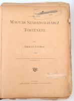 Gracza György: Az 1848-1849-iki szabadságharcz története. 1-4. köt. Bp., é. n., Lampel. Megviselt vá...