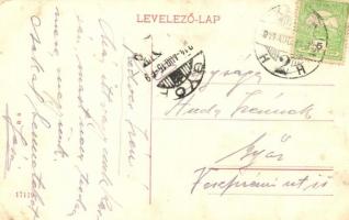 Kassa, Kosice; Fő utca, Breuer Gábor, Holzer Simon, Berkovits József és Weiner Izsó üzlete / street ...