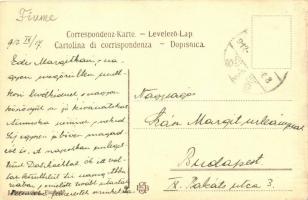 Fiume, Via Adamich / street view with tram