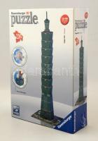 Ravensburger 3D Taipei 101, bontatlan dobozban, 27×18 cm