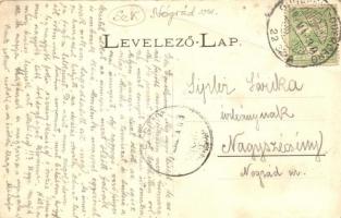 Losonc, Lucenec; Iskola utca / street view (EB)