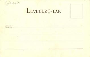 Kolozsvár, Cluj; Fő tér, Európa kávéház, Kiss Ernő és Gergely Ferenc üzlete, városi vasút. Gibbon Al...