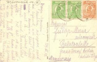 Barót, Baraolt; Fő tér. Foto Adler / Piata / main square