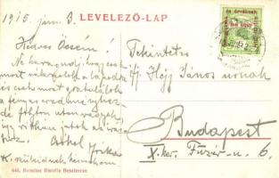 Beszterce, Bistritz, Bistrita; Sahling szálloda. Botschar kiadása / hotel