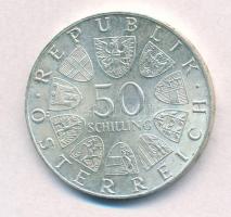 Ausztria 1974. 50Sch Ag "125 éves az osztrák csendőrség" T:1-,2 kis ph.
Austria 1974. 50 ...