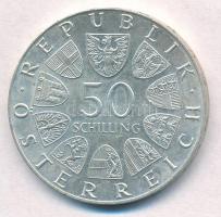 Ausztria 1974. 50Sch Ag "Bécsi Nemzetközi Kertészeti Kiállítás" T:1-,2 apró ph.
Austria 1...