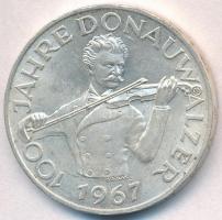 Ausztria 1967. 50Sch Ag "100 éves a Kék Duna keringő" T:1- kis ph.
Austria 1967. 50 Schil...