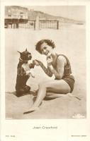 Joan Crawford with dog, Ross Verlag