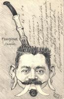 Mr. Doumergue Colonies / French political propaganda satire, caricature of Gaston Doumergue s: Orens Denizard (EK)