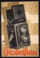 cca 1920-1940 Rolleiflex katalógus, német nyelven, 32 p.