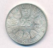 Ausztria 1966. 25Sch Ag "130 éve halt meg Ferdinand Raimund" T:1-,2 ph., kis patina 
Aust...