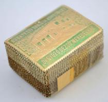 1936 Budapesti Turista egyesület Dr. Győző Dezső menedékház 100 db bélyeg zöld-arany papíron