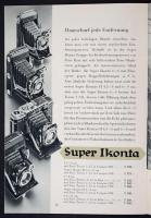 cca 1920-1940 Zeiss Ikon Pausenlos photographieren, német nyelven, 23 p
