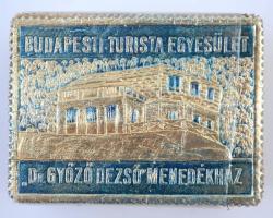1936 Budapesti Turista egyesület Dr. Győző Dezső menedékház 100 db bélyeg kék-arany papíron