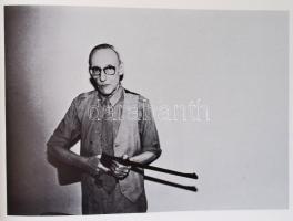 William S. Burroughs. Photo-Portraits von Michael Heitmann. basel, 1982, Edition C.L.A.G. Kiadói kar...