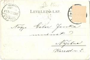 1899 Budapest V. Károly körút, Kohn Benő és Heller Móric üzletei, Schmidt Edgar kiadása (Rb)