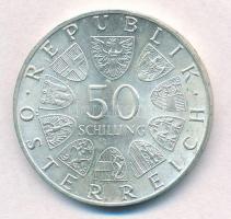 Ausztria 1974. 50Sch Ag "50 éves az osztrák rádió" T:2 apró ph.
Austria 1974. 50 Schillin...