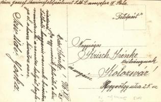 1916 Osztrák-magyar tűzriadó az SM Dämpfer IV fedélzeten / SM Dampfer IV / K.u.K. Kriegsmarine, alar...