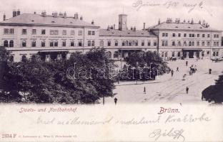 Brünn railway-station