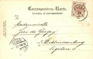 1898 SMS Kronprinz Erzherzog Rudolf Osztrák-Magyar Monarchia Kronprinz-osztályú pre-dreadnought csat...