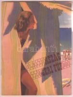 1938 Olaszország tengeri fürdői + Milánó, 2 db képekkel illusztrált utazási prospektus