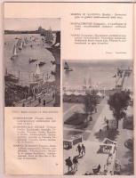 1938 Olaszország tengeri fürdői + Milánó, 2 db képekkel illusztrált utazási prospektus