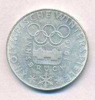 Ausztria 1974. 100Sch Ag Téli Olimpia - Innsbruck T:2 ph. Austria 1974. 100 Schilling Ag Winter Olympics - Innsbruck C:XF edge error  Krause KM#2926