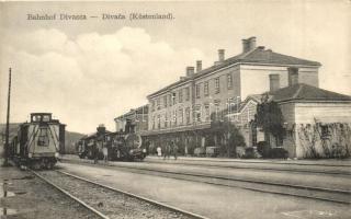 Divaca, Divacca, Küstenland; Bahnhof / railway station, locomotive