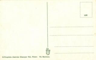 Piran, Pirano; Piazza Tartini / square, tram line 4