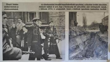 1958 "Ellenforradalom Magyarországon", 1956-ról szóló propagandaplakát, Bp., Képzőművészet...