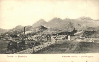 Derestye, Darste; Cell-féle gyárak / Czellsche Fabriken / factory