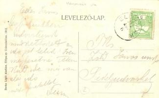 Előpatak, Valcele; Sétatér, Unió étterem, Gidofalvy Villa és Goldstein ház. Berkó Lipót kiadása / pr...