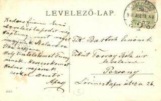 1906 Nagyvárad, Oradea; Bartsch szőlőtelepi villa / vineyard, villa, photo