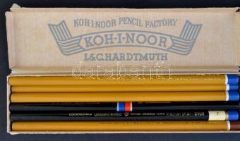 KOH-I-NOOR 82 db-os grafitceruza készlet, használatlan, eredeti dobozában (7 doboz)
