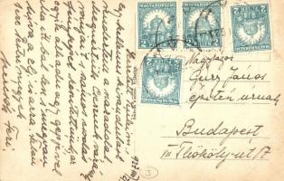 Bakonyoszlop, Ambrus-féle vendéglő, Gróf Esterházy kastély; Ambrus kiadása