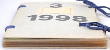 1998-2011. 120db-os rendezett forint bankjegy gyűjtemény az egyes kiadások különböző betűjeles típus...