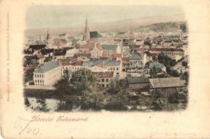 Kolozsvár, Cluj; látkép, Bizományi Antiquar kiadása / general view (Rb)