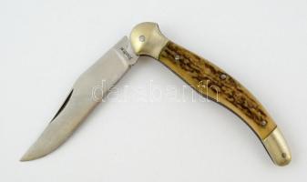 Agancsberakásos bicska, jelzett, jó állapotban, h: 20 cm