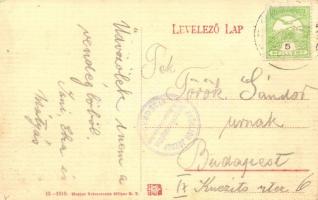 Visegrád, Fröhlich József új nagyvendéglője a Mátyás forrásnál (EK)