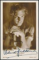 Werner Fuetterer (1907-1991) német színész aláírt fotólap / Autograph signed photo of German actor