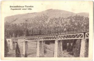 Breznóbánya - Tiszolc fogaskerekű vasúti híd / cogwheel railway bridge (b)
