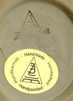 Sankt Gilgen-Wolfgangsee kerámia emlékváza, kézzel festett, jelzett, hibátlan, m: 25 cm