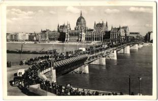 Budapest, Kossuth híd, Magyar Központi Híradó Rt. (EK)