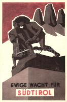 Ewige Wacht für Tirol Tiroler Heimatbund / Tyrolean Homeland Federation, propaganda (EK)