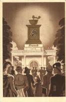 1941 Budapesti Nemzetközi Vásár, Franck kávé pavilonja, reklám, Klösz s: Gebhardt (EK)